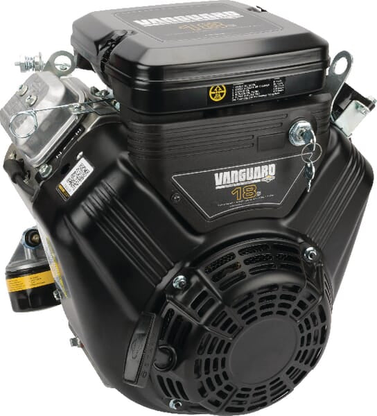 Engine, horizontal, 18.0 hp, Vanguard, 2 cylinders, Briggs &amp; Stratton