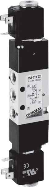 Camozzi 5/2-Wege Magnetventil 35801102