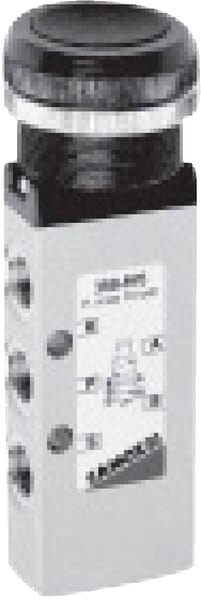Camozzi 5/2-Wege-Ventil, Taster 358897