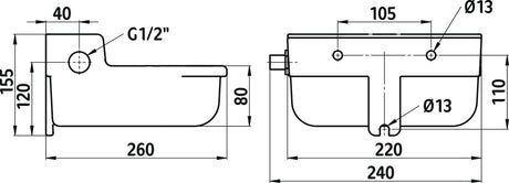 Kerbl Schwimmer-Tränkebecken, SN190, Niederdr.,2l,pulverbesch. grün 22215
