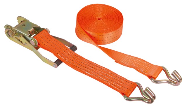 Kerbl Ratschenzurrgurt 2-teilig orange 50mm / 10m; Zurrkraft 4000 kg - 37150