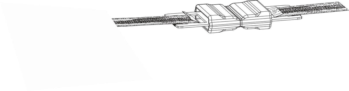 Kerbl Litzclip Bandverbinder 12,5mm Edelstahl, 5 Stück 1 Blister 442000/056