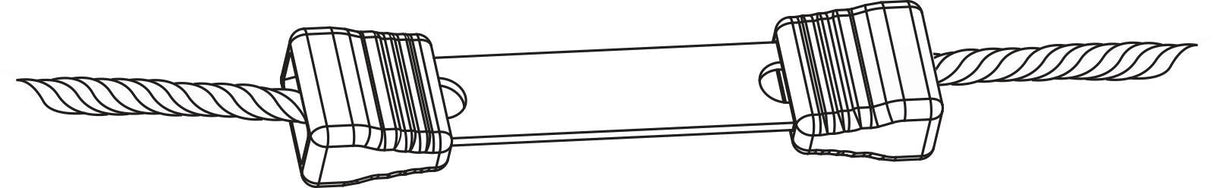 AKO Seilverbinder Litzclip 6mm, Edelstahl, 5 Stück 442004/051