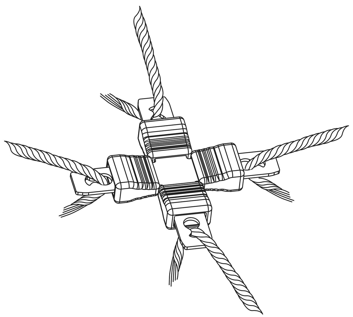 AKO Reparaturset Litzclip 8-teilig 442018/081