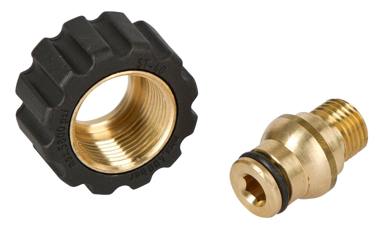 Kerbl Handverschraubung 22:1/4 AG kurz Messing, für Kär., Krä. 151800