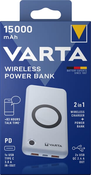 KRAMP Kabellose Powerbank 15000 VT57908
