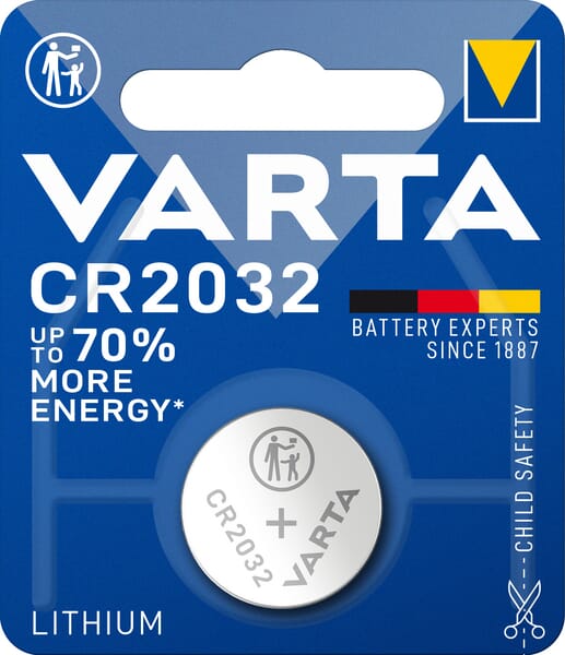 KRAMP Trockenbatterie CR 2032 Varta VT6032