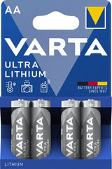 KRAMP Lithium-Batterie 1,5V AA (4) VT6106301404