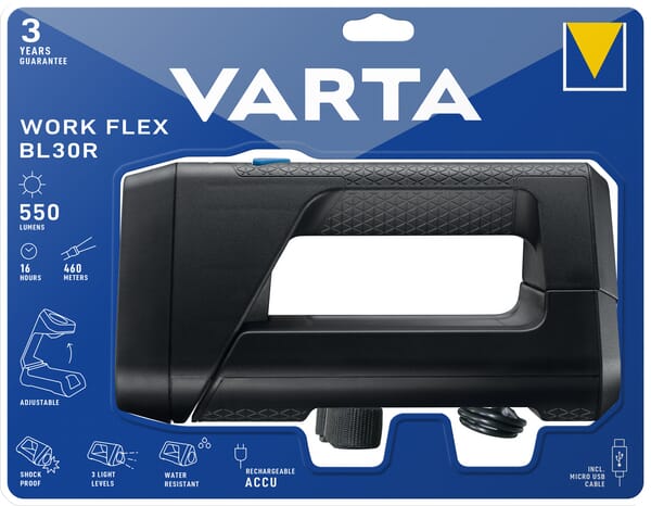 KRAMP Taschenlampe Work Flex BL30R Light VT18684