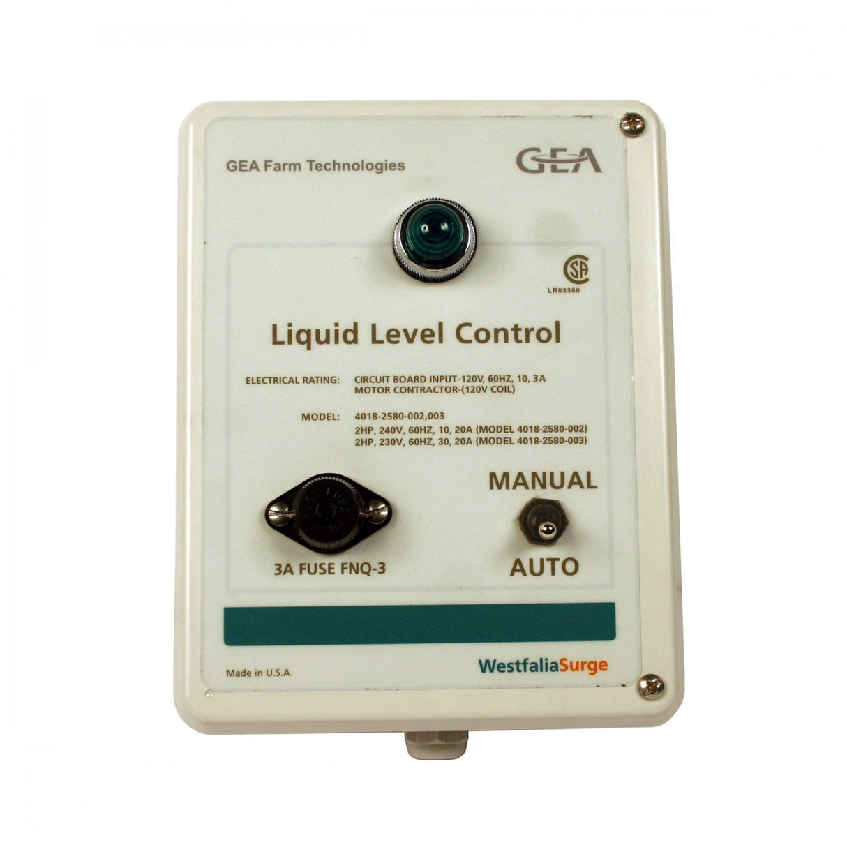 Original GEA Elektrische Steuerung 4018-2580-002 Ersatzteil