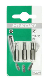 KRAMP Torx-Bits 1/4" T10/T15/T20-25 mm 4100304