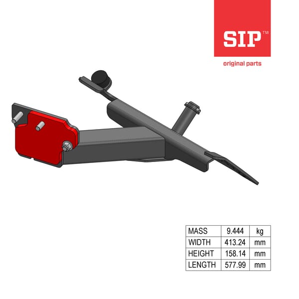 SIP.SI Schwadenhalter 1 komplett 412200110