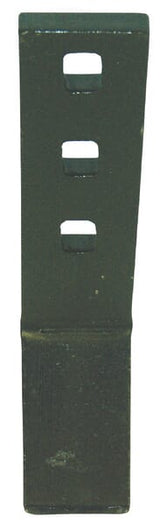 Cultivator tip 245x45x10mm, curved, 3 holes, suitable for Väderstad