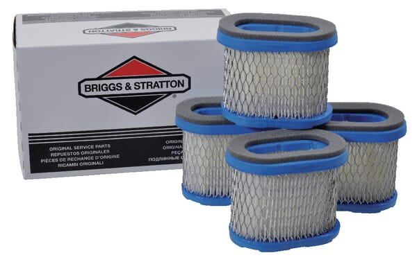 Briggs & Stratton Luftfilterset oval 4x 697029 4207WM