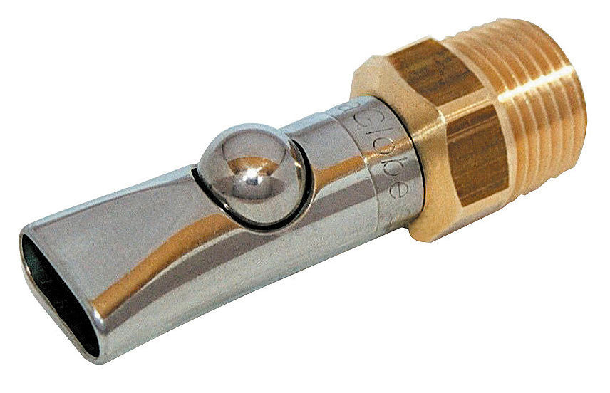 Kerbl Kugelbeissnippel, für Ferkel bis 30kg, 1/2, Hochdr., verp. 223202