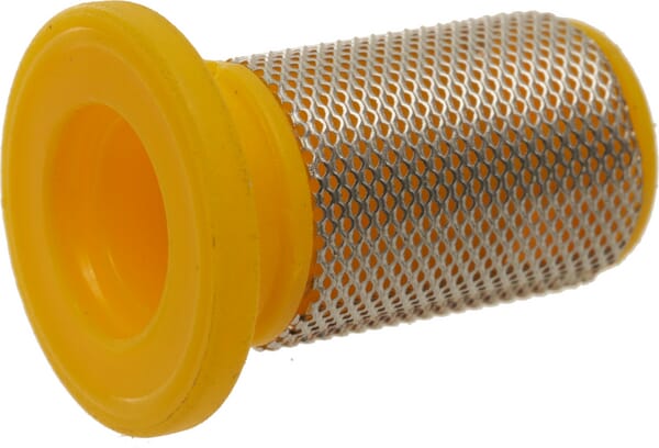 Cylindrical filter yellow 80 mesh