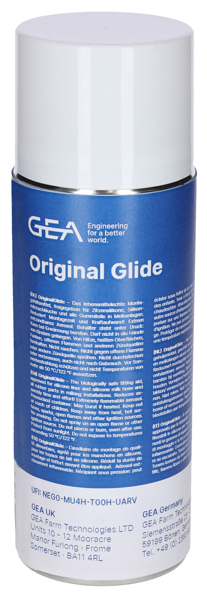 GEA Original Glide SilikonspraySprühdose 6 x 400 ml 291207-GEA