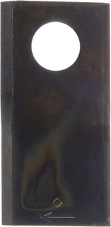 KRAMP Mähmesser rechts 100x48x4 mm, Bohrung Ø 21 mm, geeignet für Pöttinger, 25er-Packung - 25 Stück 434978KR