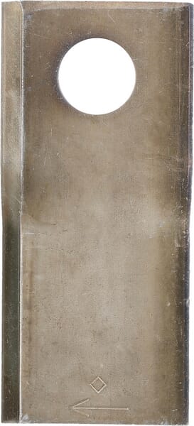 KRAMP Mähmesser rechts 108x47x4 mm, Bohrung Ø 19 mm, geeignet für Pöttinger, 25er-Packung - 25 Stück 434986KR