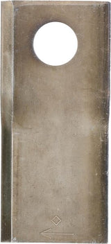 KRAMP Mähmesser rechts 108x47x4 mm, Bohrung Ø 19 mm, geeignet für Pöttinger, 25er-Packung - 25 Stück 434986KR