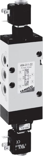 Camozzi 5/3-Wege Magnetventil 46401122