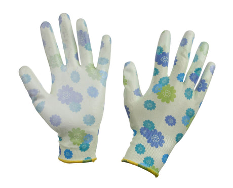 Keron Handschuh FlowerPower Gr. 8/M 2-pack, PU-Beschichtung 297456/2