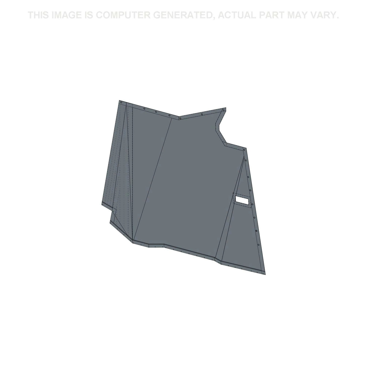 Original New Holland CNH Ersatzteil Nummer 48153663 SEGELTUCH 