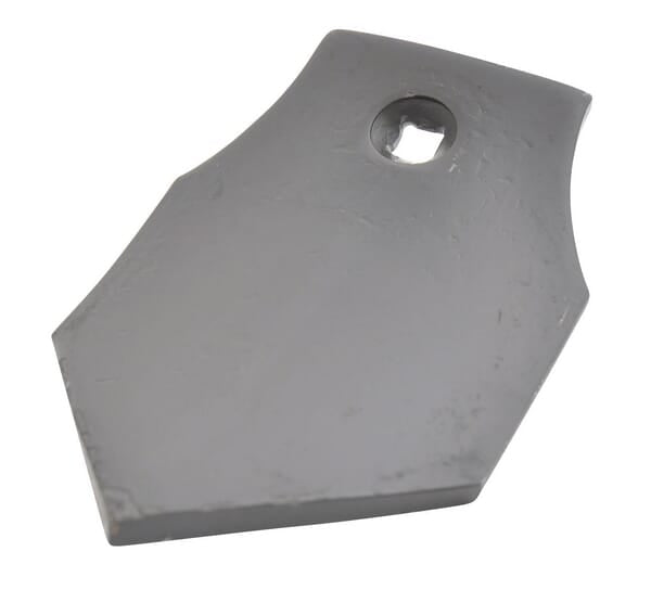 KRAMP Grubberspitze 135x10mm, gehärtet, flach, 1 Loch, passend für Razol CP486053