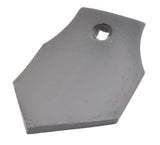 KRAMP Grubberspitze 135x10mm, gehärtet, flach, 1 Loch, passend für Razol CP486053
