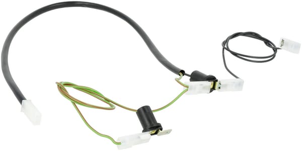 Cable light with lamp holder