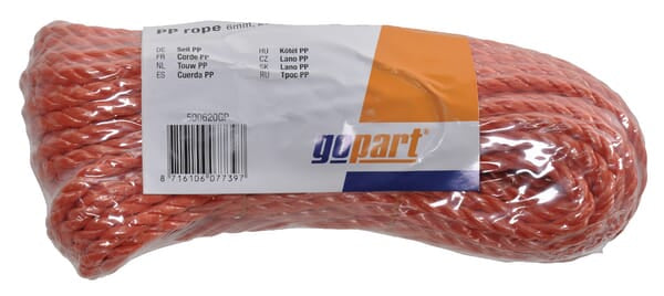 KRAMP Seil PP orange 4mm, 20 m 500420GP