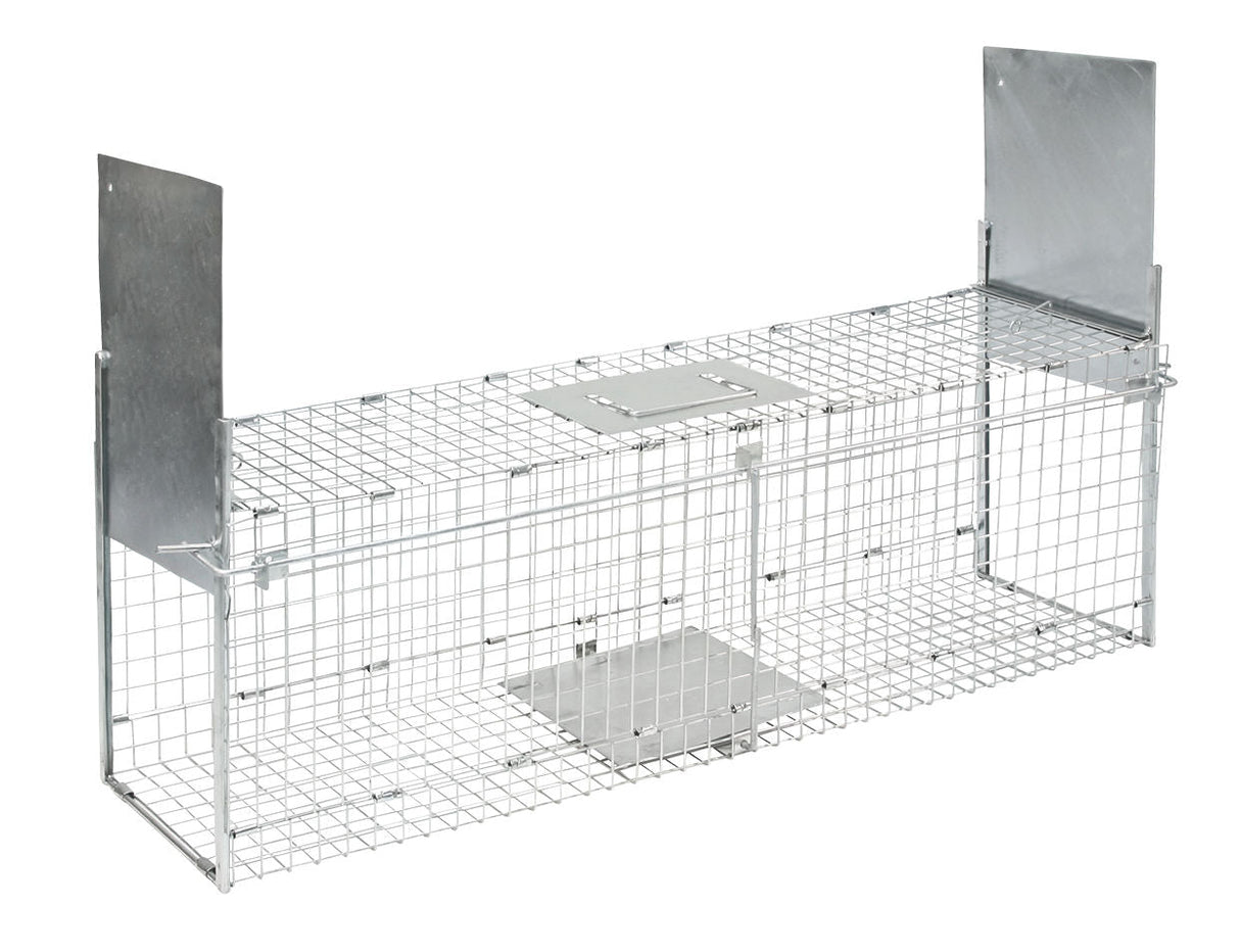 cit Kastenfalle für Kleintiere klappbar mit 2 Eingängen 60x23x25 cm 2 Eingängen 61×17.8×20 cm - 299453