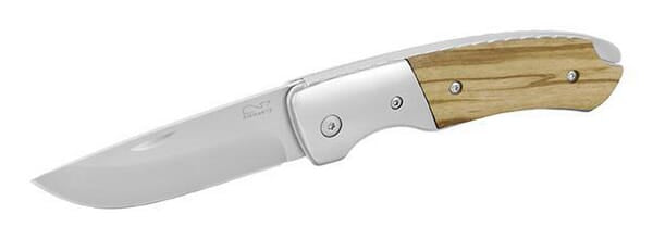 KRAMP Einklingenmesser LEO 200, Griff aus Olivenholz, Richartz 503001108026