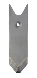 KRAMP Grubberspitze 290x80x12mm, gehärtet, gekrümmt, 1 Loch, passend für Köckerling 506064HKR