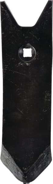 KRAMP Grubberspitze 290x80x12mm, gehärtet, gekrümmt, 1 Loch, passend für Köckerling 506064KR