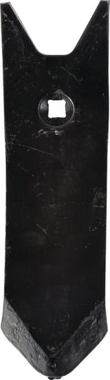 KRAMP Grubberspitze 290x80x12mm, gehärtet, gekrümmt, 1 Loch, passend für Köckerling 506064KR