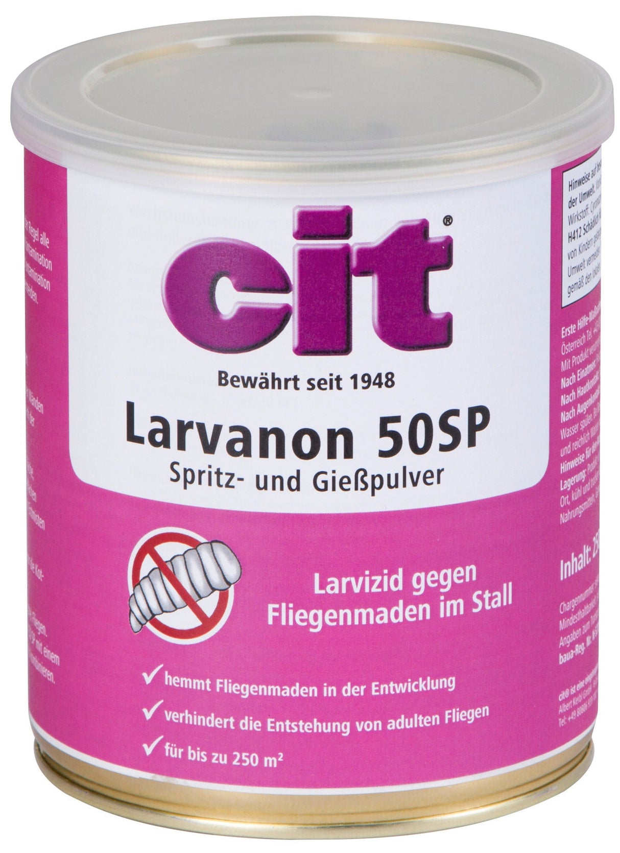 Cit Larvizid Larvanon 50 SG (Spritzpulver), 250 g 299758