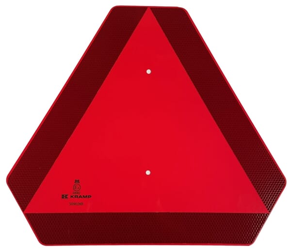 KRAMP Dreieckiges Warnschild Aluminium  - 1 Stück - 50902KR