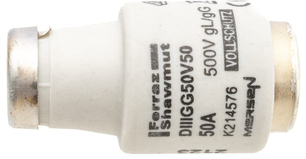 KRAMP Sicherung 500V 50A Länge 50mm Non Original - 5 Stück 50ATDTIII