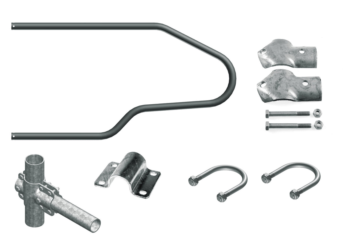 Royal de Boer Liegeboxabtrennung Combi Comfort 190 cm inkl. Befestigung - 5510-3319-190