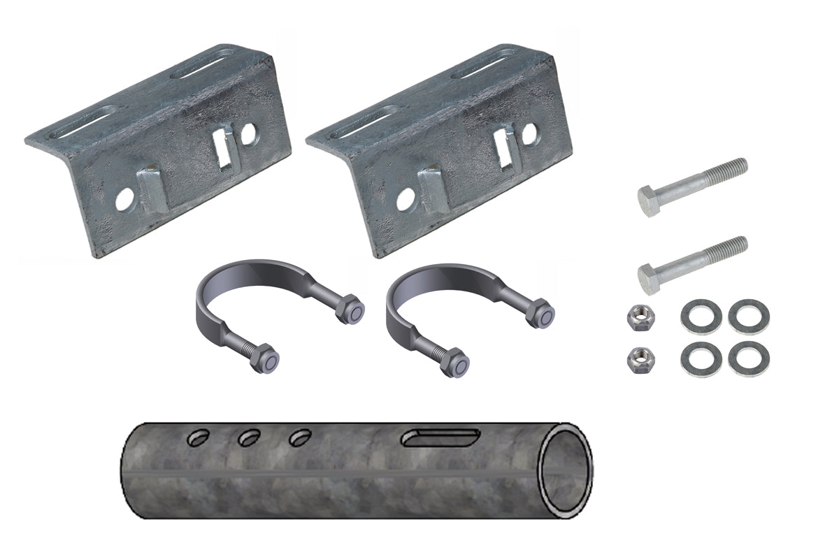 Royal de Boer Montagesatz Fressgitter Access+ an Pfost 0- 4cm Extension On 76mm, 2.5" - 5530-1906-096