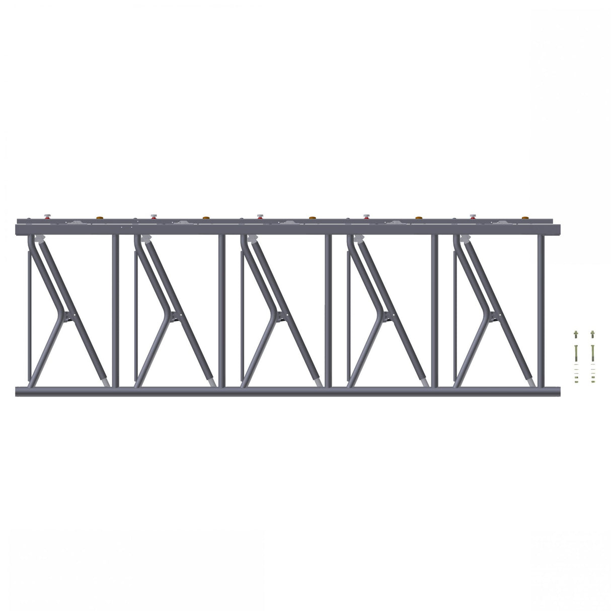 Royal de Boer Fressgitter Twist & Lock 325cm (5x65 cm) + Schrauben - 5530-7001-003