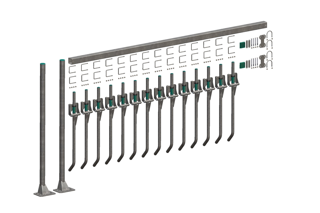 Royal de Boer FingerGate auf Boden 400 cm, exkl. Bodenanker - 5550-4880-401