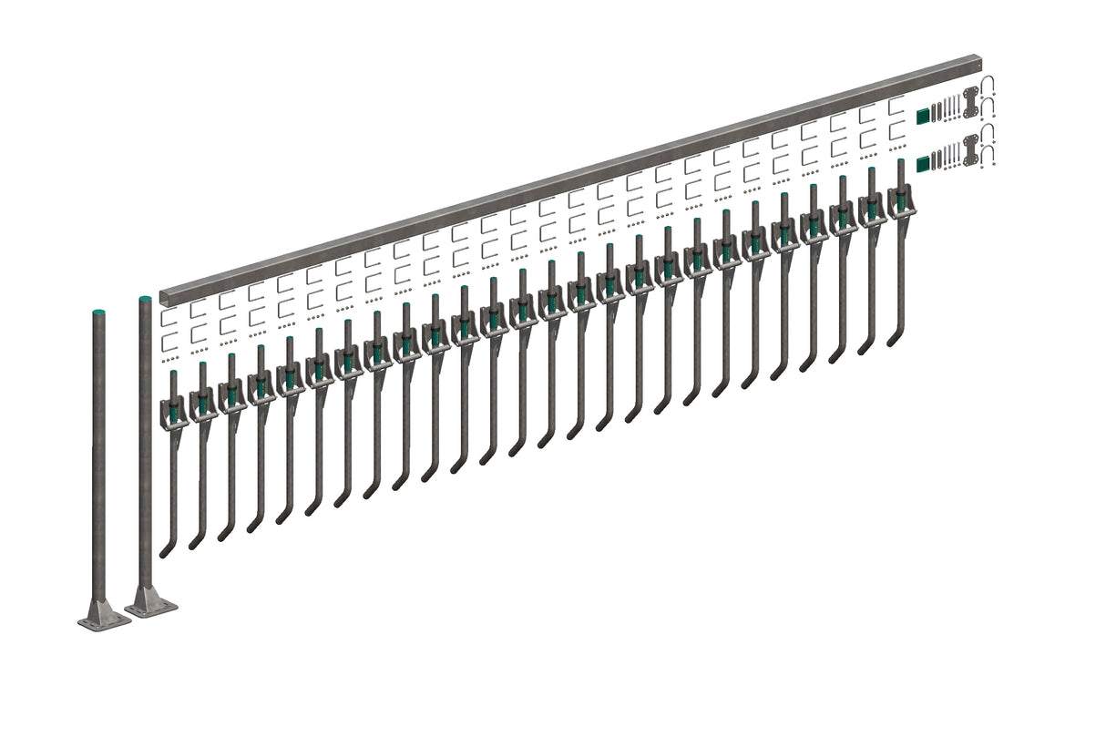 Royal de Boer FingerGate auf Boden 700 cm, exkl. Bodenanker - 5550-4880-701