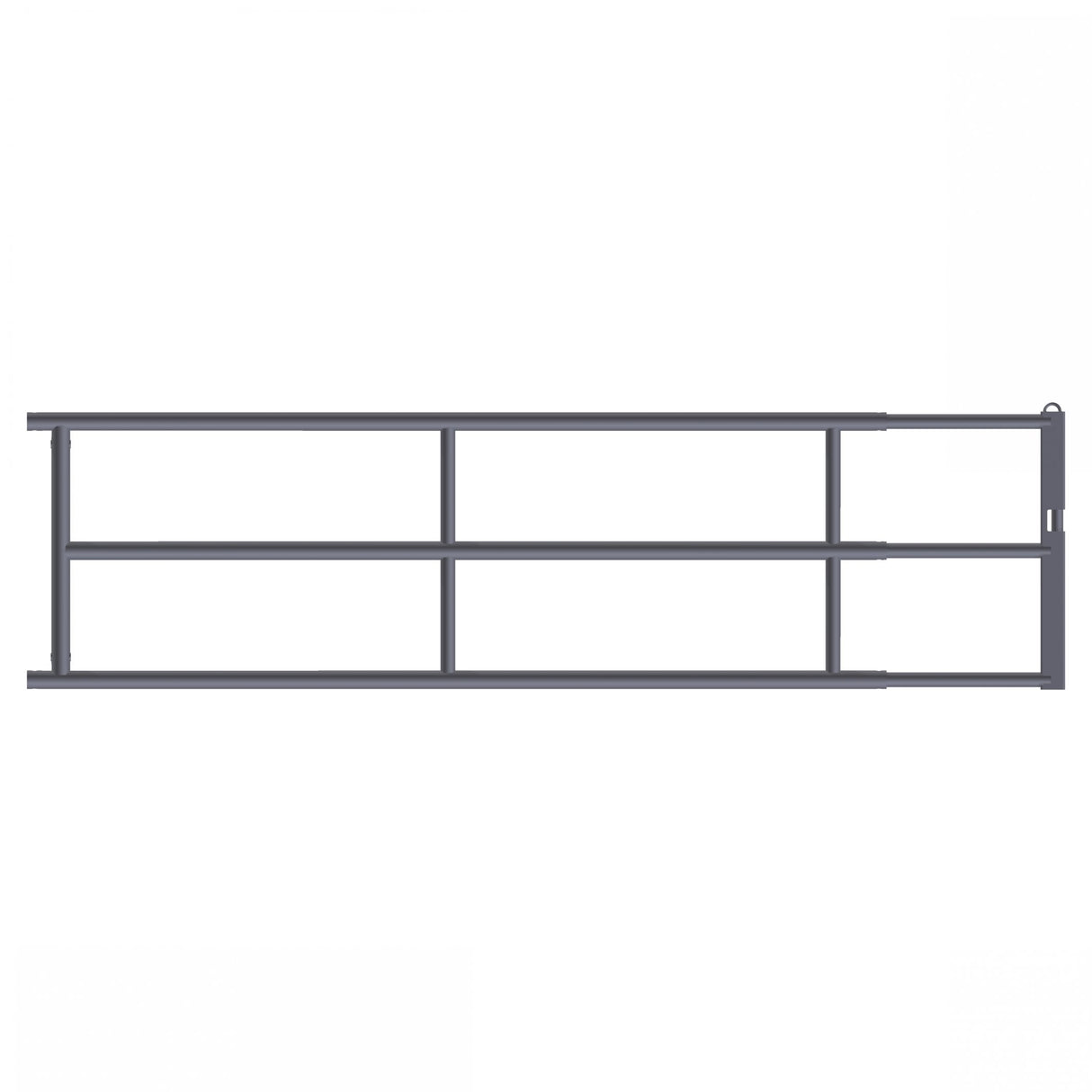 Royal de Boer Abtrenngitter ausziehbar + Sperrstift H34S2: L=400-600 cm H= 90 cm - 5550-8113-380