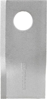 KRAMP Mähmesser links 100x48x3 mm, Bohrung Ø 19 mm, geeignet für Pöttinger / Niemeyer, 25er-Packung - 25 Stück 570413KR