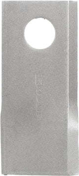 Mower blade right 107x48x4 mm, bore Ø 19 mm, suitable for Niemeyer, pack of 25 - 25 pieces