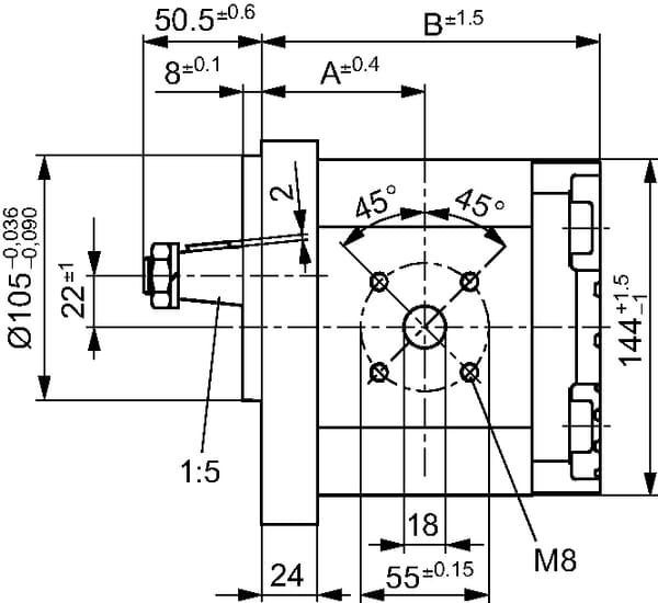 KRAMP AZPG-22-032-L 0510725444