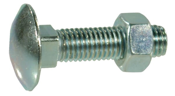 KRAMP Schlossschraube verz.M5x60 4.6 DIN603 - 50 Stück 603560