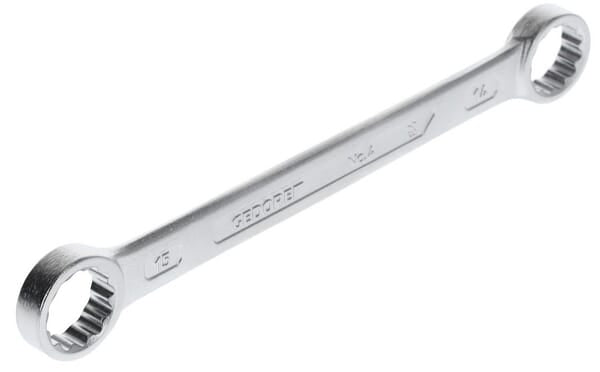 Clé polygonale double 14,0 mm 15,0 mm, Gedore